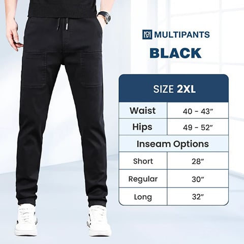 ⏳Limited-time 50% off⏰High Stretch Multi-pocket Durable Cargo Pants👖