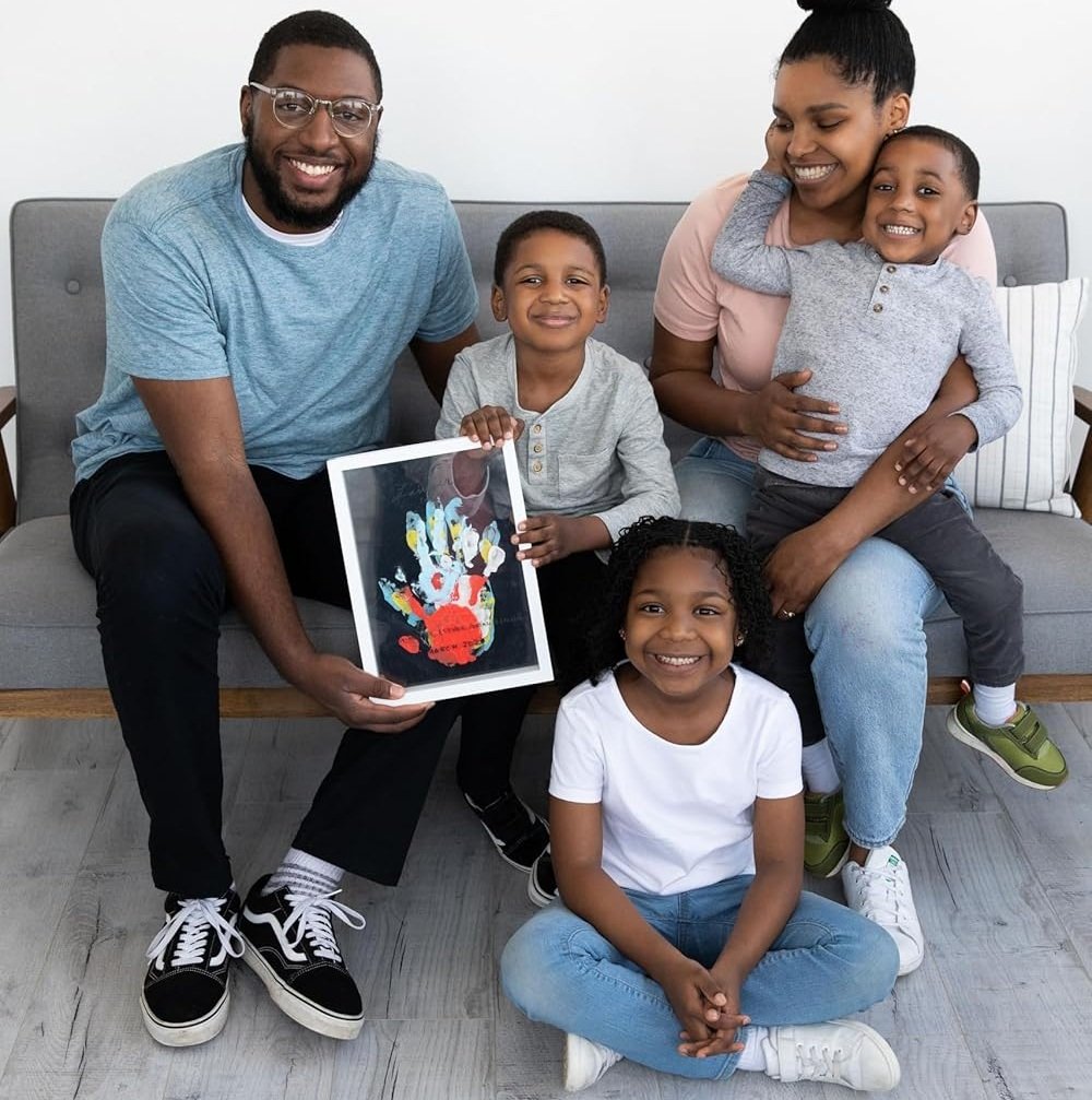 ⏳Limited-time 50% off⏰Family handprint set🖐️🎨