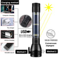 ⏳Limited-time 50% off⏰10-In-1 Solar Power Multi-Function Tactical Flashlight🔦