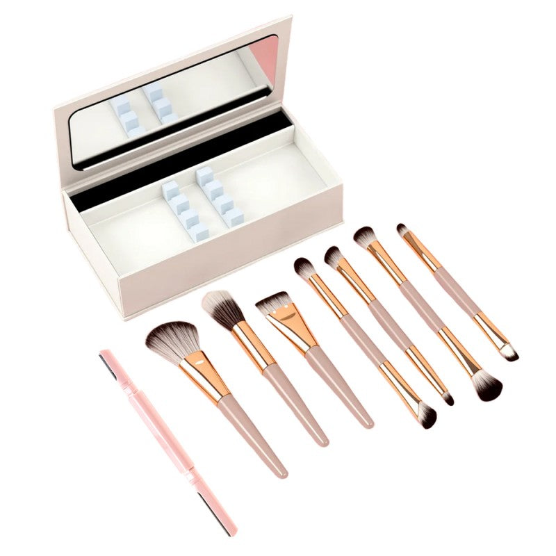 ⏳Limited-time 50% off⏰All-in-One Portable Makeup Brush Kit🖌️