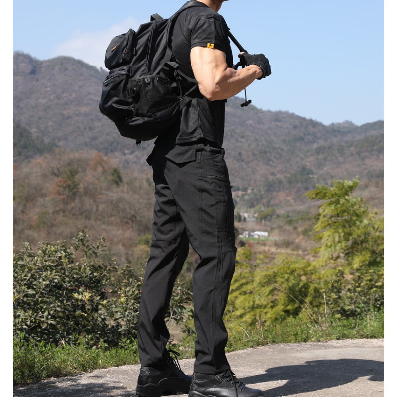 ⏳Limited-time 50% off⏰Men's Solid Color Slim-fit Cargo Pants