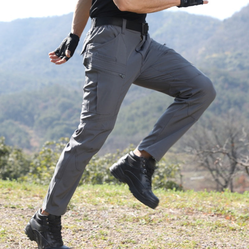 ⏳Limited-time 50% off⏰Men's Solid Color Slim-fit Cargo Pants