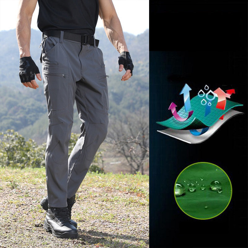 ⏳Limited-time 50% off⏰Men's Solid Color Slim-fit Cargo Pants