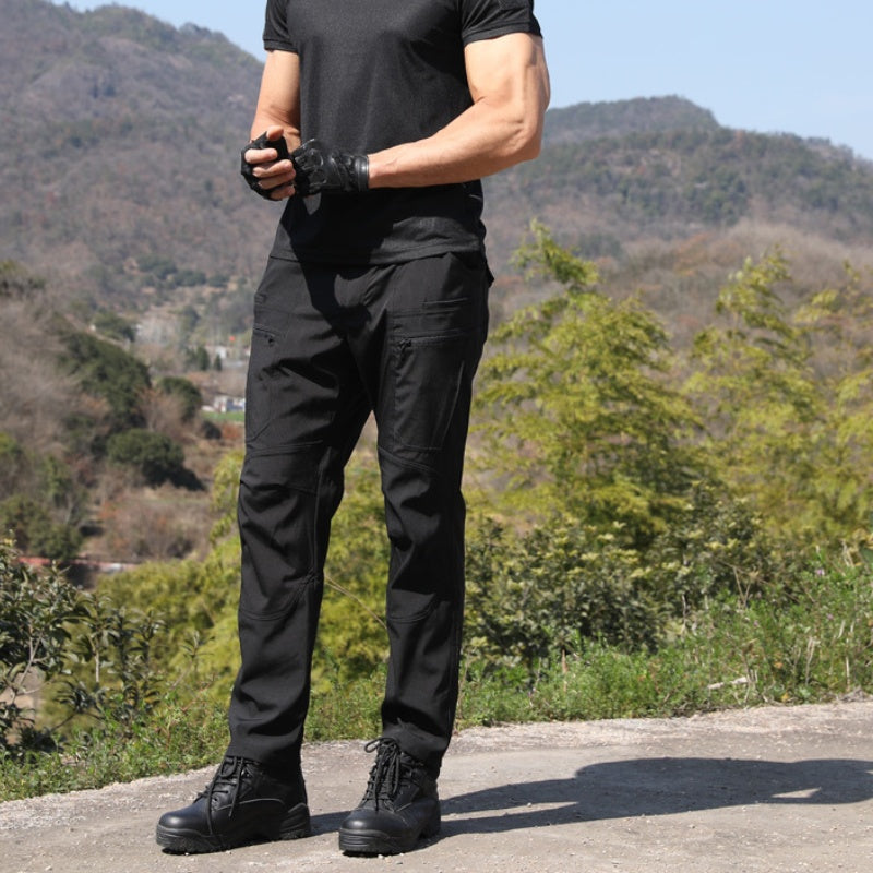 ⏳Limited-time 50% off⏰Men's Solid Color Slim-fit Cargo Pants
