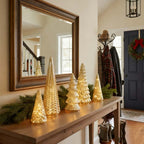 ⏳Limited-time 50% off⏰5-Piece Decorative Lighted Resin Trees Set🎄✨