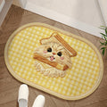 ⏳Limited-time 50% off⏰Absorbent Woven Bath Mat with Non-Slip Bottom🐶🐱