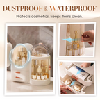⏳Limited-time 50% off⏰Large Makeup Organizer with LED Mirror🪞