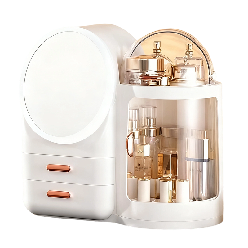 ⏳Limited-time 50% off⏰Large Makeup Organizer with LED Mirror🪞