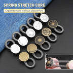 ⏳Limited-time 50% off⏰Spring-Loaded Metal Waist Extender Button for Jeans🔩👖