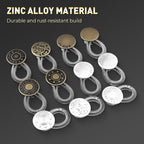⏳Limited-time 50% off⏰Spring-Loaded Metal Waist Extender Button for Jeans🔩👖
