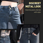 ⏳Limited-time 50% off⏰Spring-Loaded Metal Waist Extender Button for Jeans🔩👖