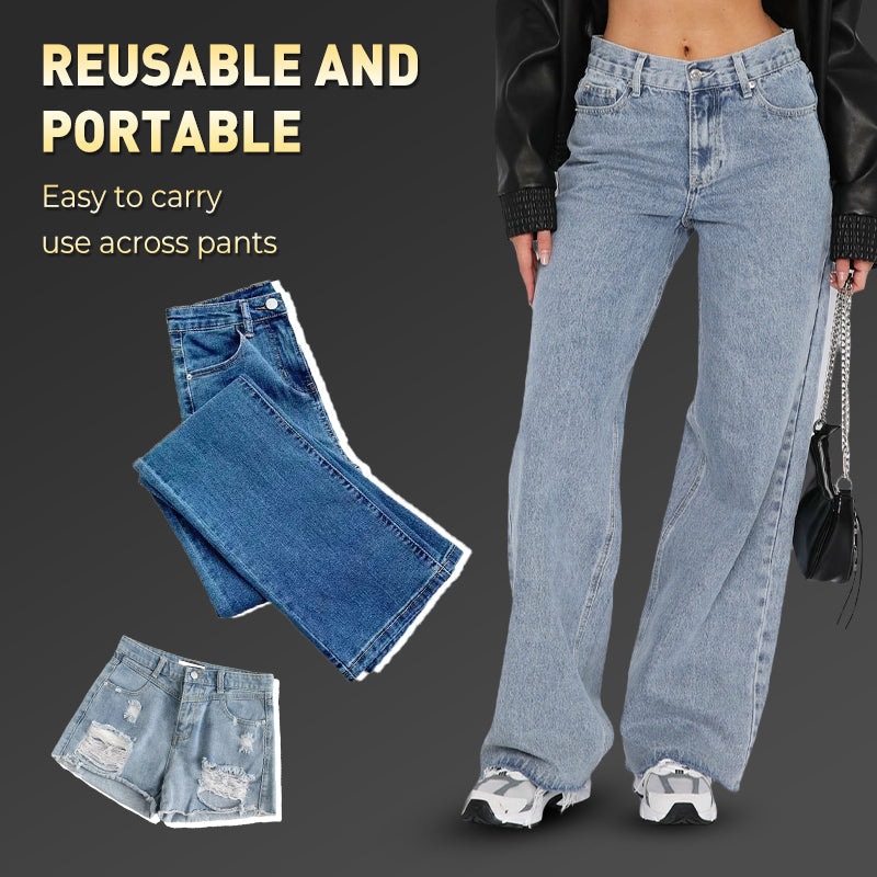 ⏳Limited-time 50% off⏰Spring-Loaded Metal Waist Extender Button for Jeans🔩👖