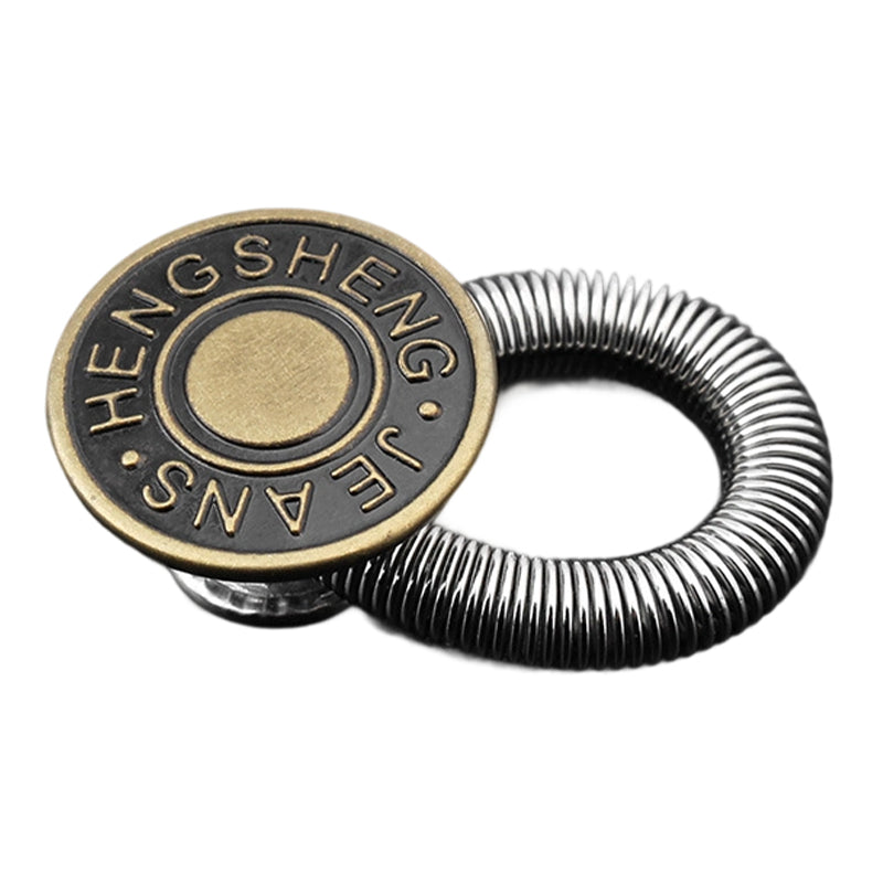 ⏳Limited-time 50% off⏰Spring-Loaded Metal Waist Extender Button for Jeans🔩👖