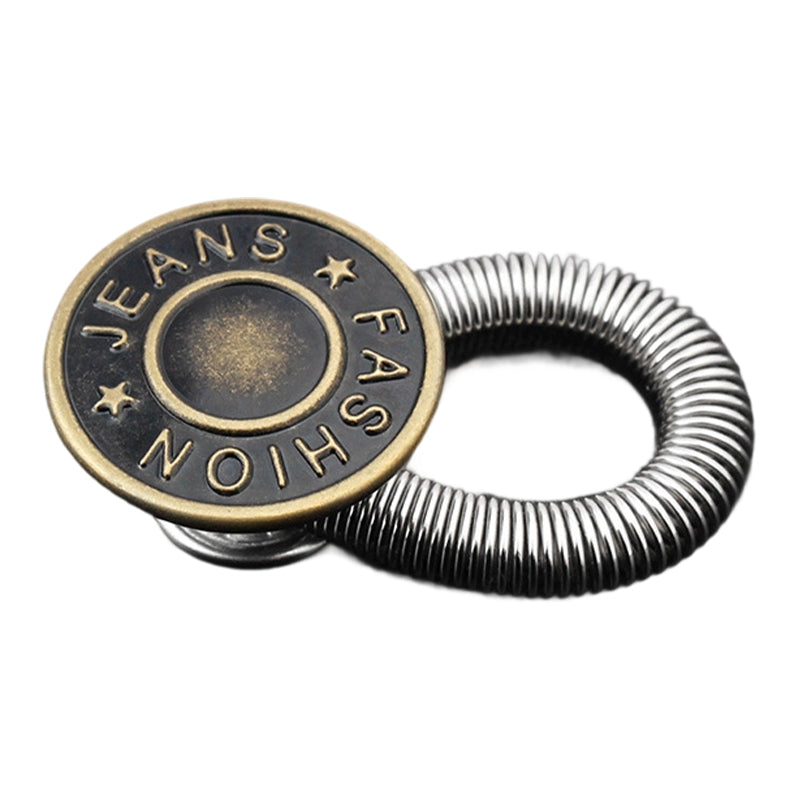 ⏳Limited-time 50% off⏰Spring-Loaded Metal Waist Extender Button for Jeans🔩👖