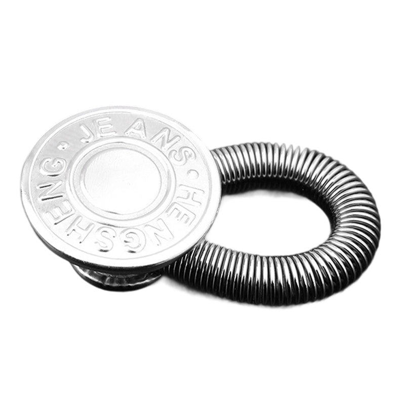 ⏳Limited-time 50% off⏰Spring-Loaded Metal Waist Extender Button for Jeans🔩👖