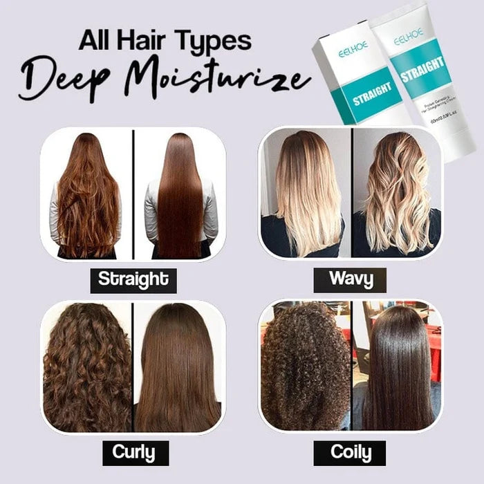 ⏳Limited-time 50% off⏰Silk and Keratin Treatment Hair Straightening Cream📏