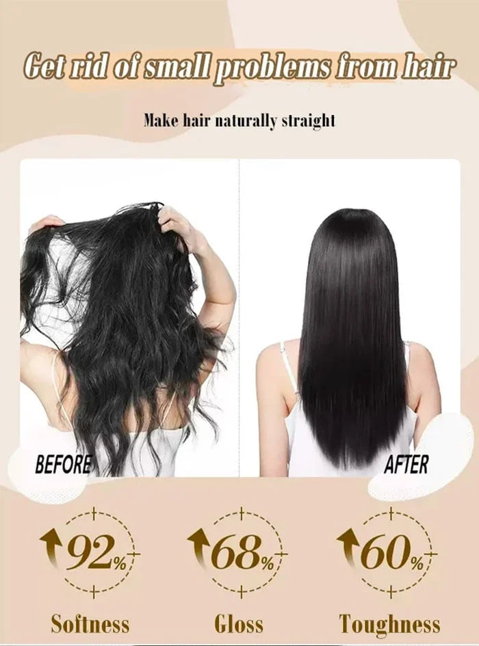 ⏳Limited-time 50% off⏰Silk and Keratin Treatment Hair Straightening Cream📏