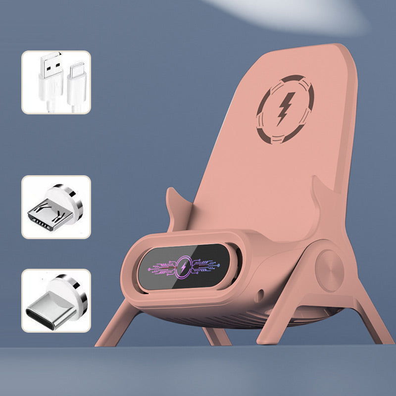 ⏳Limited-time 50% off⏰Multifunctional Wireless Fast Charger Phone Stand🔋