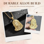 ⏳Limited-time 50% off⏰Jesus Head Pendant Necklace✝️📿