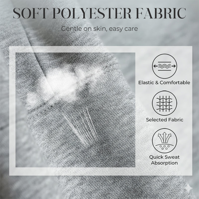 ⏳Limited-time 50% off⏰Ribbed Knit Long Sleeve Crop Top & Wide Leg Pants (2 Pcs Set)