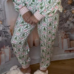⏳Limited-time 50% off⏰Cozy Christmas Long-Sleeve Top & Pants Set🌲🎀