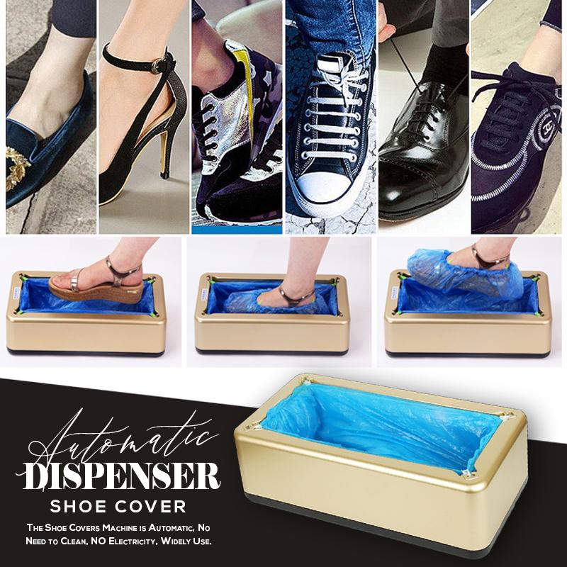 ⏳Limited-time 50% off⏰Automatic shoe cover dispenser👟