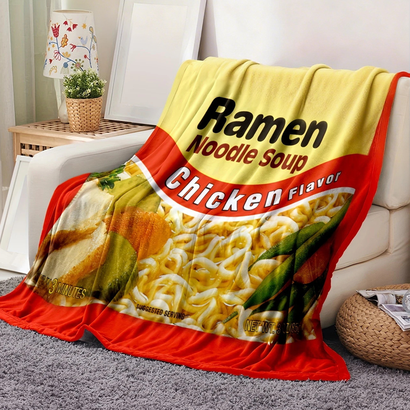 ⏳Limited-time 50% off⏰Artistic Print Flannel Throw Blanket🦖
