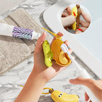 ⏳Limited-time 50% off⏰Travel Portable Cute Banana Toothbrush Storage Case with Toothpaste Dispenser🪥🍌