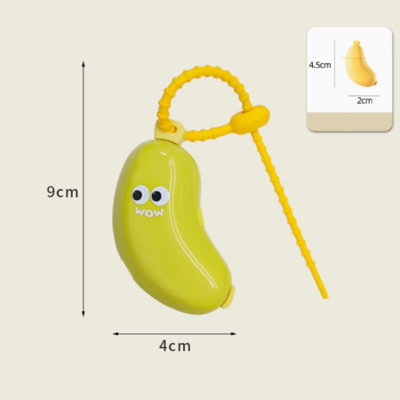 ⏳Limited-time 50% off⏰Travel Portable Cute Banana Toothbrush Storage Case with Toothpaste Dispenser🪥🍌