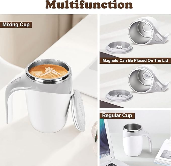 ⏳Limited-time 50% off⏰Rechargeable Automatic Magnetic Stirring Coffee Mug☕