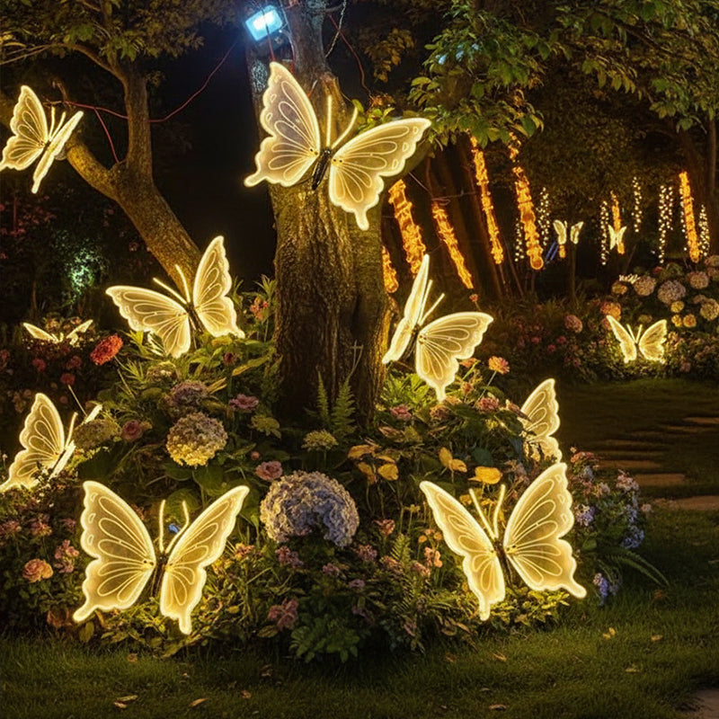 ⏳Limited-time 50% off⏰Dynamic Waterproof LED Butterfly Garden Lights🦋💡