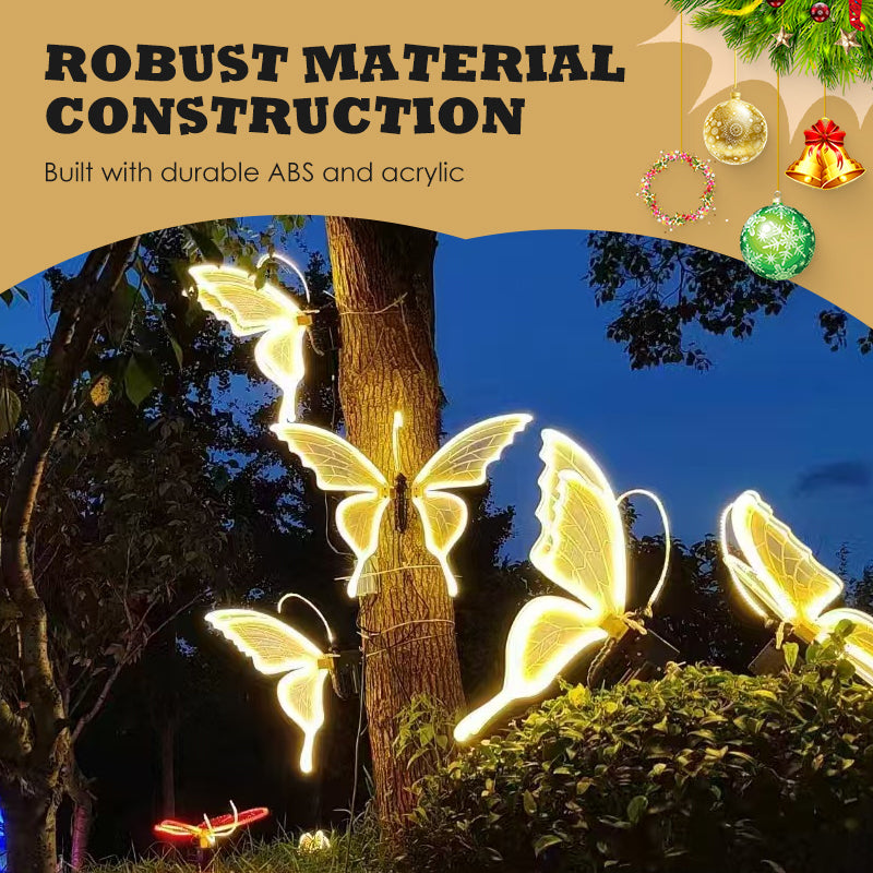 ⏳Limited-time 50% off⏰Dynamic Waterproof LED Butterfly Garden Lights🦋💡