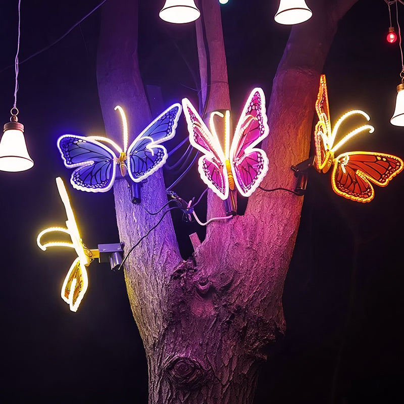 ⏳Limited-time 50% off⏰Dynamic Waterproof LED Butterfly Garden Lights🦋💡