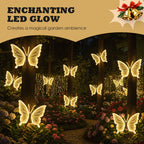 ⏳Limited-time 50% off⏰Dynamic Waterproof LED Butterfly Garden Lights🦋💡