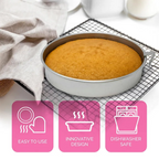 ⏳Limited-time 50% off⏰Perfect Release Stainless Steel Cake Pan🍰