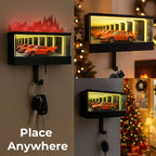 ⏳Limited-time 50% off⏰Infinity Mirror LED Garage Key Holder🗝️🪞🏎️