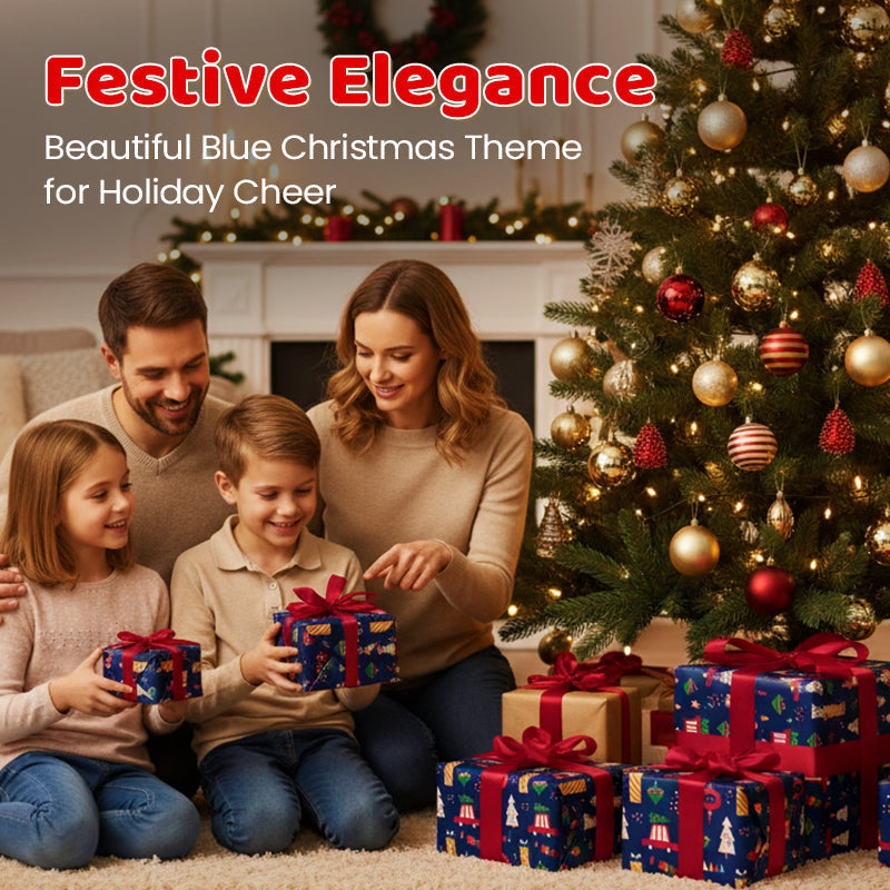 ⏳Limited-time 50% off⏰Christmas Gift Wrapping Paper Sheet🎁🎄