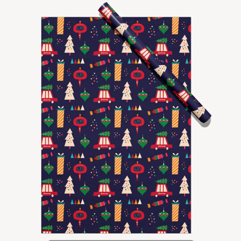 ⏳Limited-time 50% off⏰Christmas Gift Wrapping Paper Sheet🎁🎄