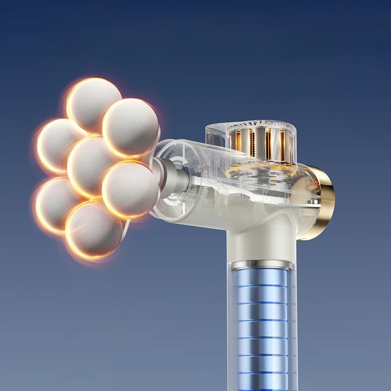 ⏳Limited-time 50% off⏰Multi-Head Smart Deep Tissue Massage Gun🔫