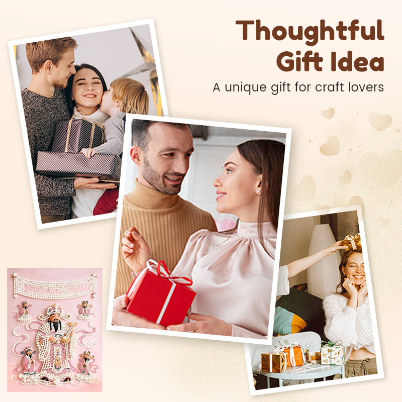 ⏳Limited-time 50% off⏰DIY 3D Plastic Pearl Painting Kit🖼️