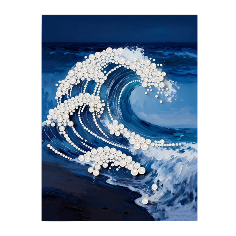 ⏳Limited-time 50% off⏰DIY 3D Plastic Pearl Painting Kit🖼️