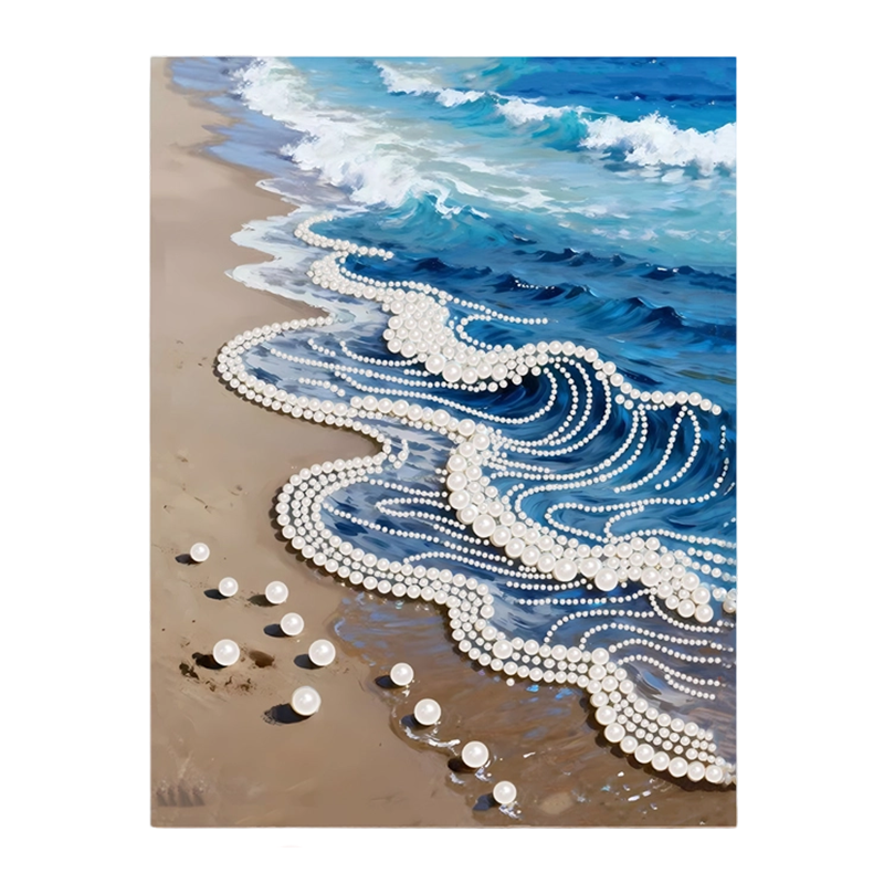 ⏳Limited-time 50% off⏰DIY 3D Plastic Pearl Painting Kit🖼️