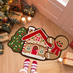 ⏳Limited-time 50% off⏰Christmas Gingerbread Man Doormat🎄🎅