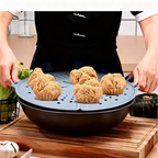 ⏳Limited-time 50% off⏰Foldable Silicone Anti-Spill Splatter Screen Lid🍲