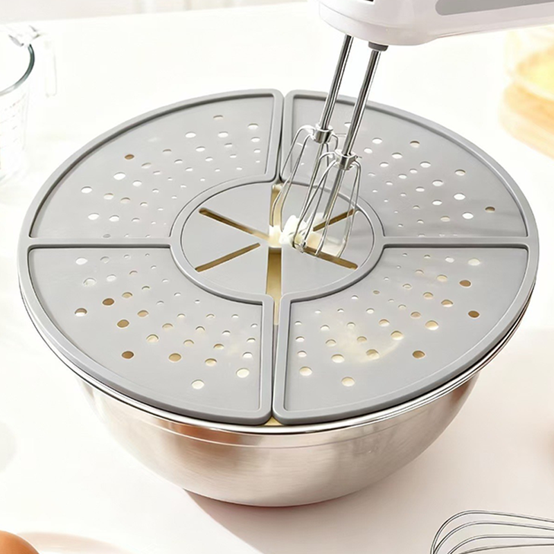 ⏳Limited-time 50% off⏰Foldable Silicone Anti-Spill Splatter Screen Lid🍲