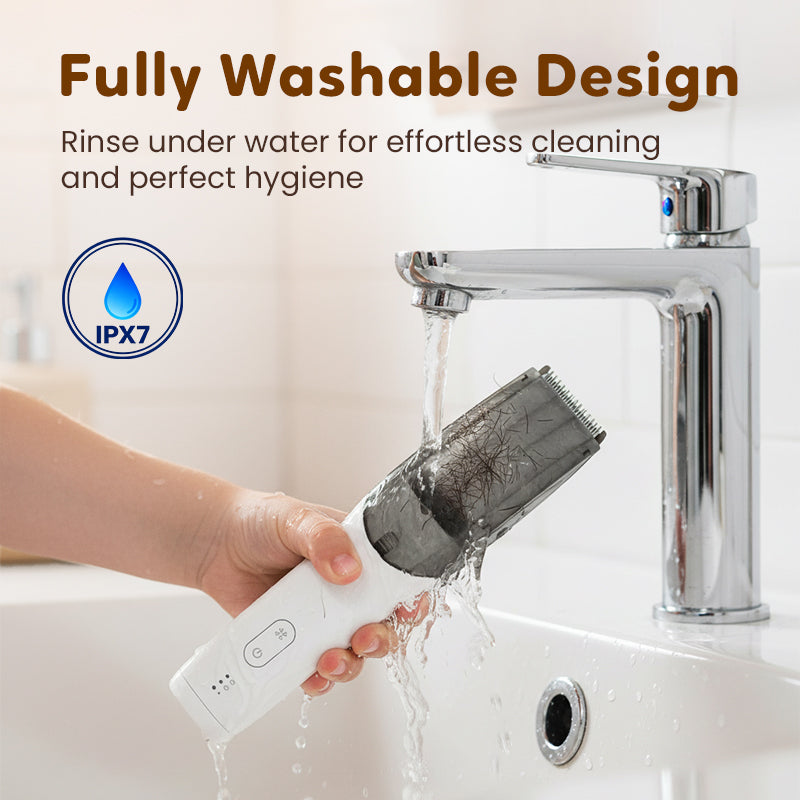 ⏳Limited-time 50% off⏰Ultra Quiet Electric Vacuum Hair Clipper for Kids💈