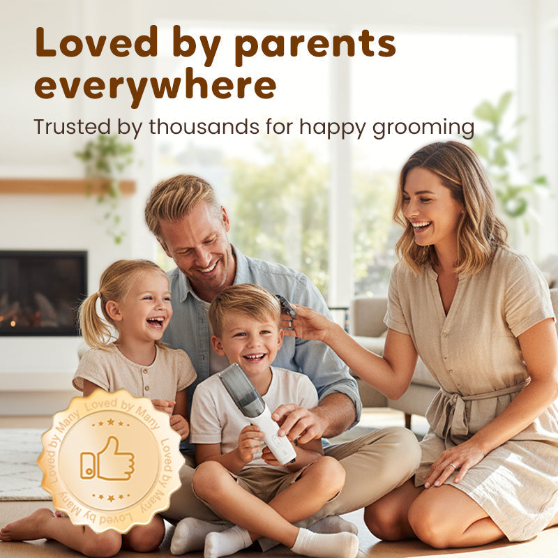 ⏳Limited-time 50% off⏰Ultra Quiet Electric Vacuum Hair Clipper for Kids💈