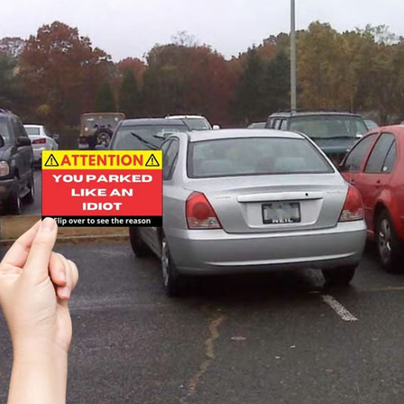 ⏳Limited-time 50% off⏰Parking Offense Funny Notice Card🚗🅿️