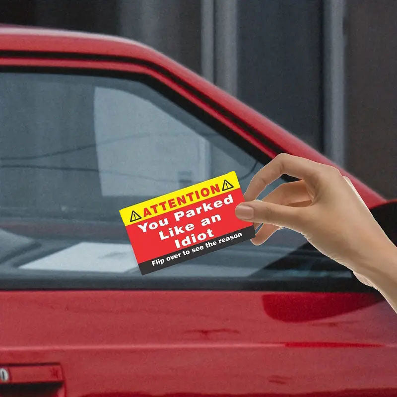 ⏳Limited-time 50% off⏰Parking Offense Funny Notice Card🚗🅿️
