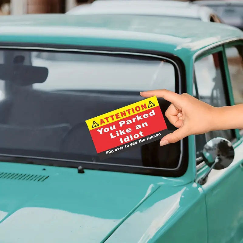 ⏳Limited-time 50% off⏰Parking Offense Funny Notice Card🚗🅿️